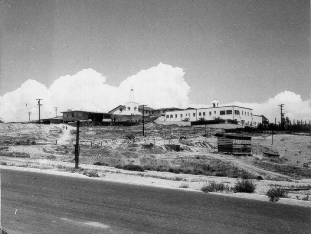 1957 Mary Magdalene Catholic Church form Galveston Street.