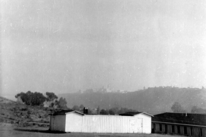 1957: Looking Toward USD from Galveston Street