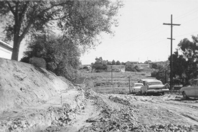 1967: Looking East at Frankfort and Lister